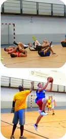 Basketball training camp in Spain