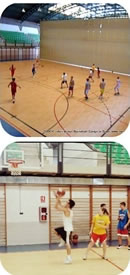 Basketball training camp in Spain