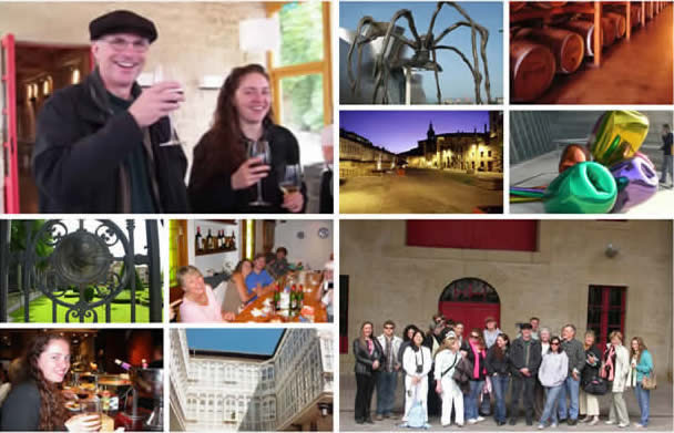 Spanish and Wine Tasting in Vitoria and  La Rioja Spain