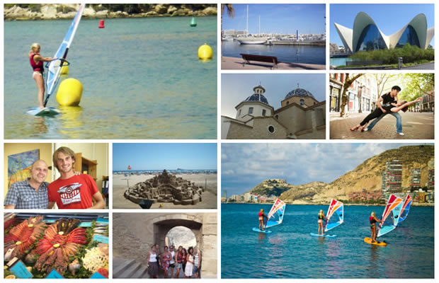 Windsurfing holidays Spain