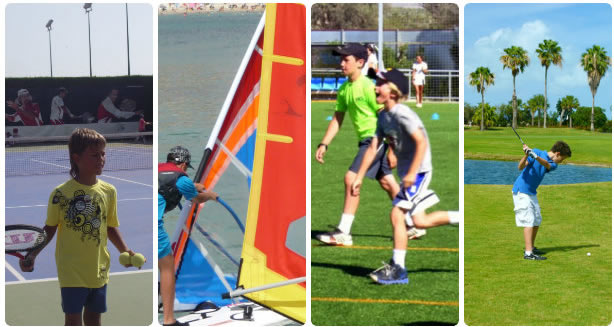 Sports camps for kids in Spain