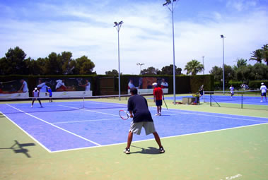 Junior tennis camp Spain