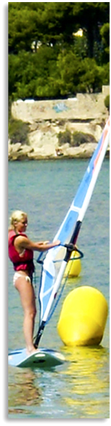 Spanish and windsurfing course in Alicante, Spain