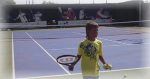 Tennis camp for kids in Spain